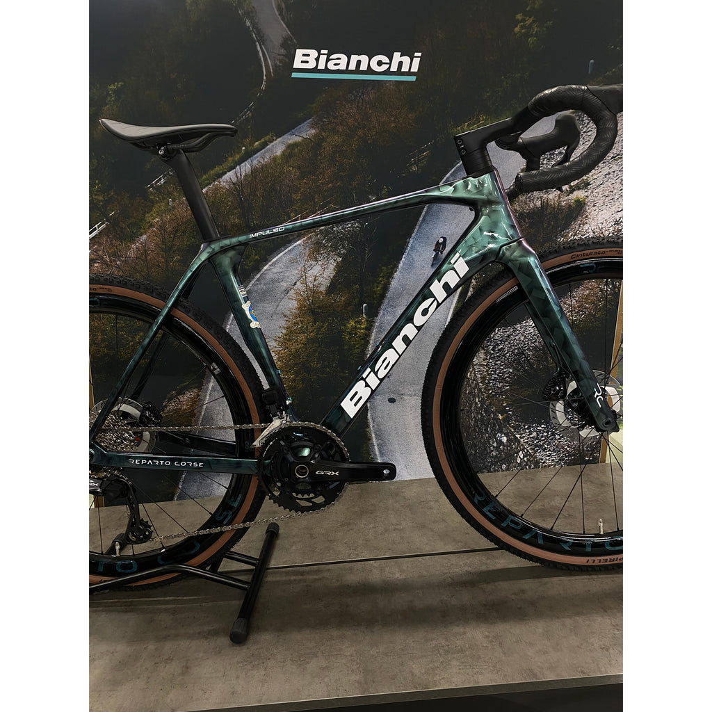 Officina Bianchi Impulso RC GRX Di2 - Chameleon Green