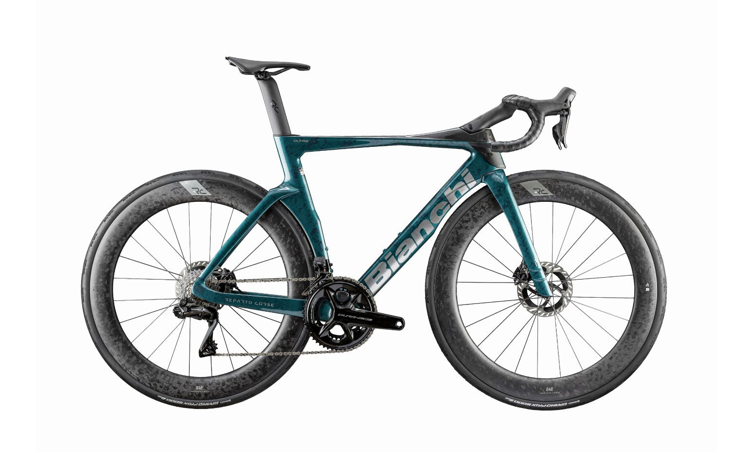 Bicicletta Bianchi Oltre RC SRAM Red AXS E1 Quarq Power Meter