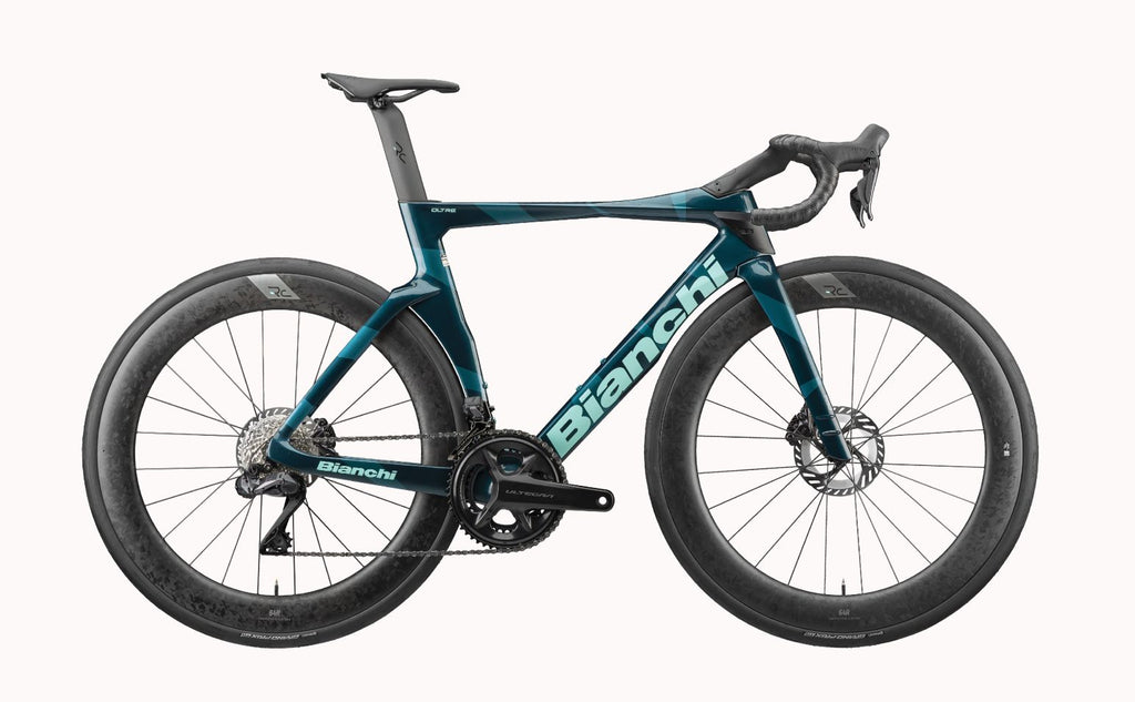 Bicicletta Bianchi Oltre PRO Shimano Ultegra Di2 4iiii Precision 3 Power Meter
