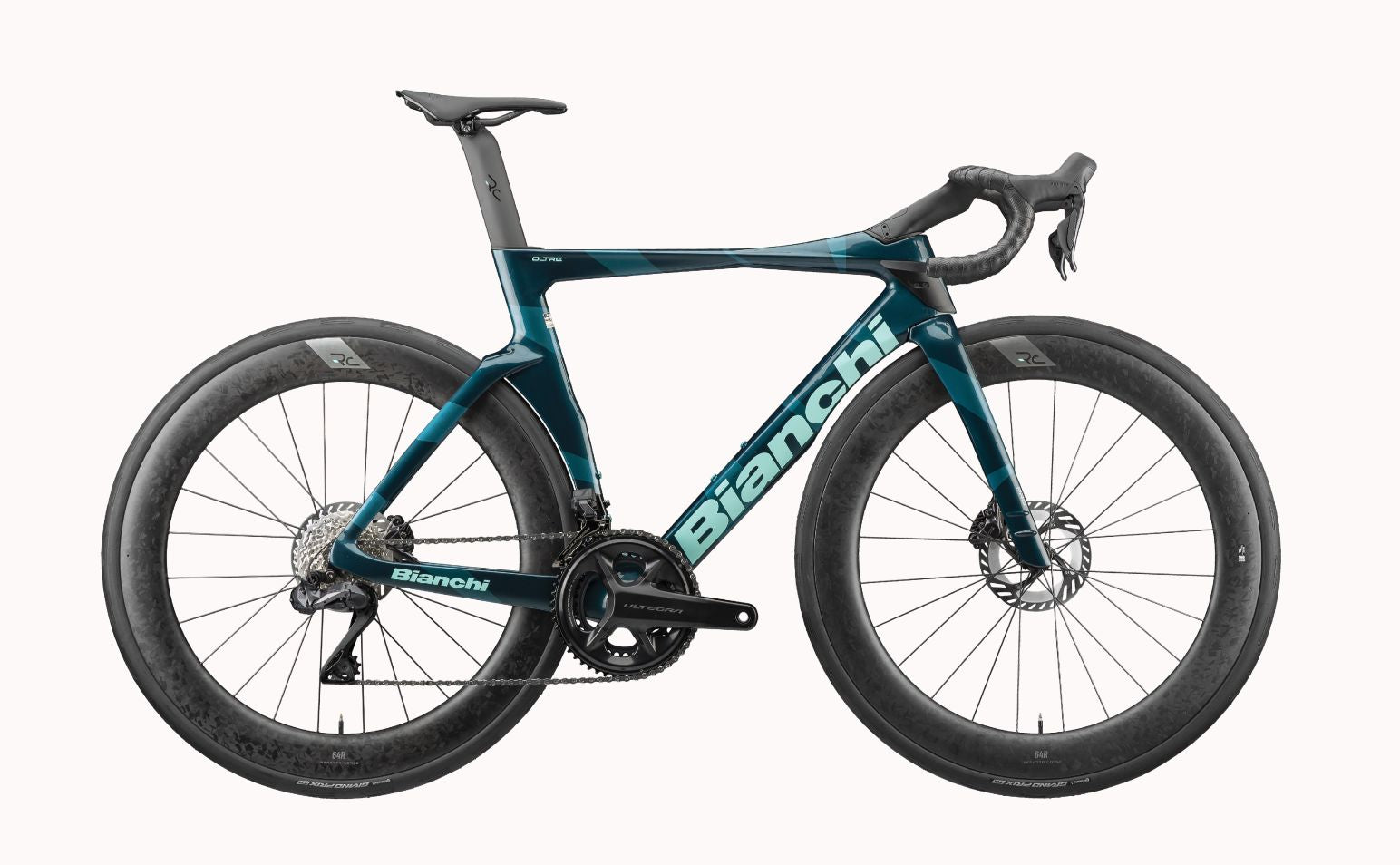 Bicicletta Bianchi Oltre PRO SRAM Force AXS E1 Quarq Power Meter