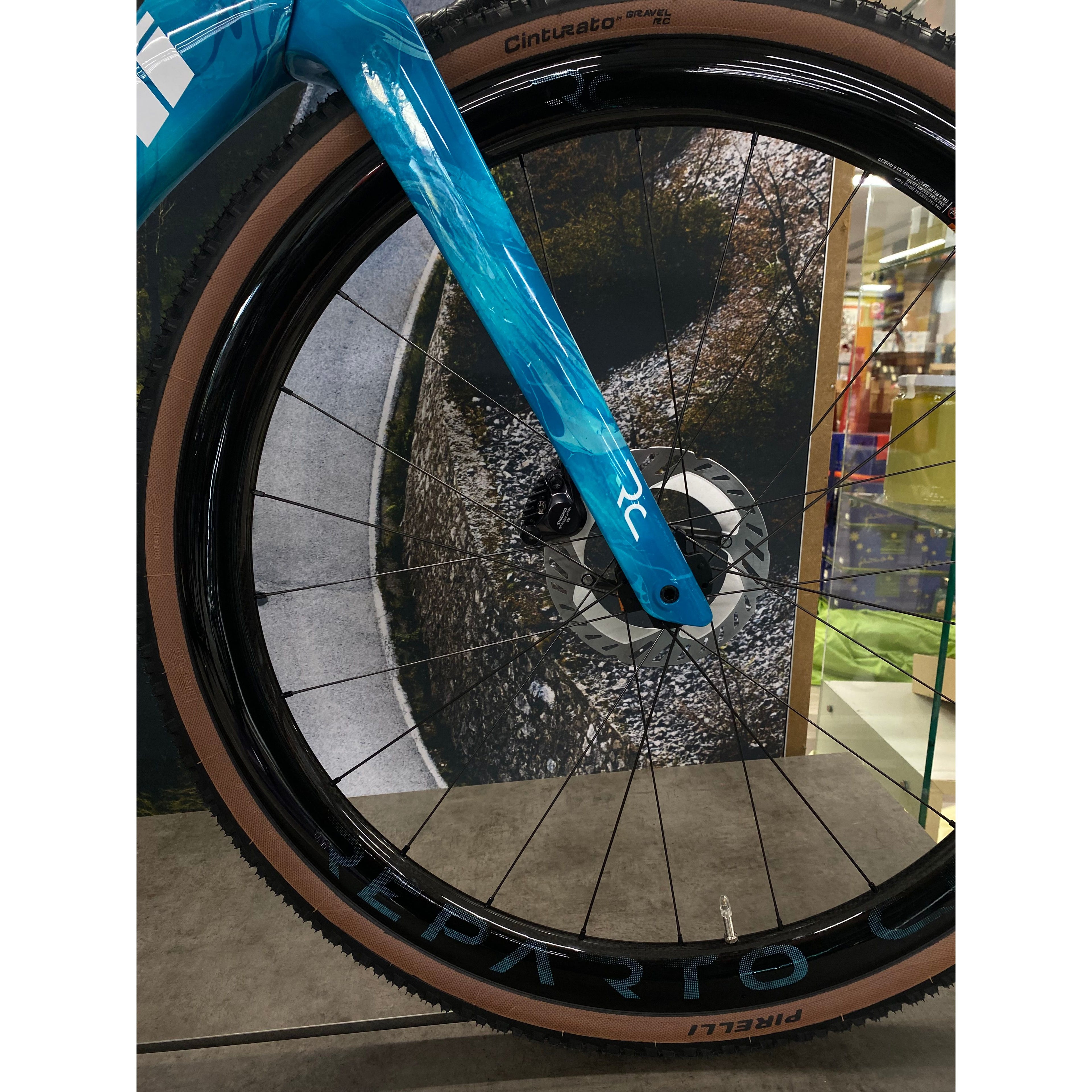 Officina Bianchi Impulso RC GRX Di2 - Bluemarine Drip