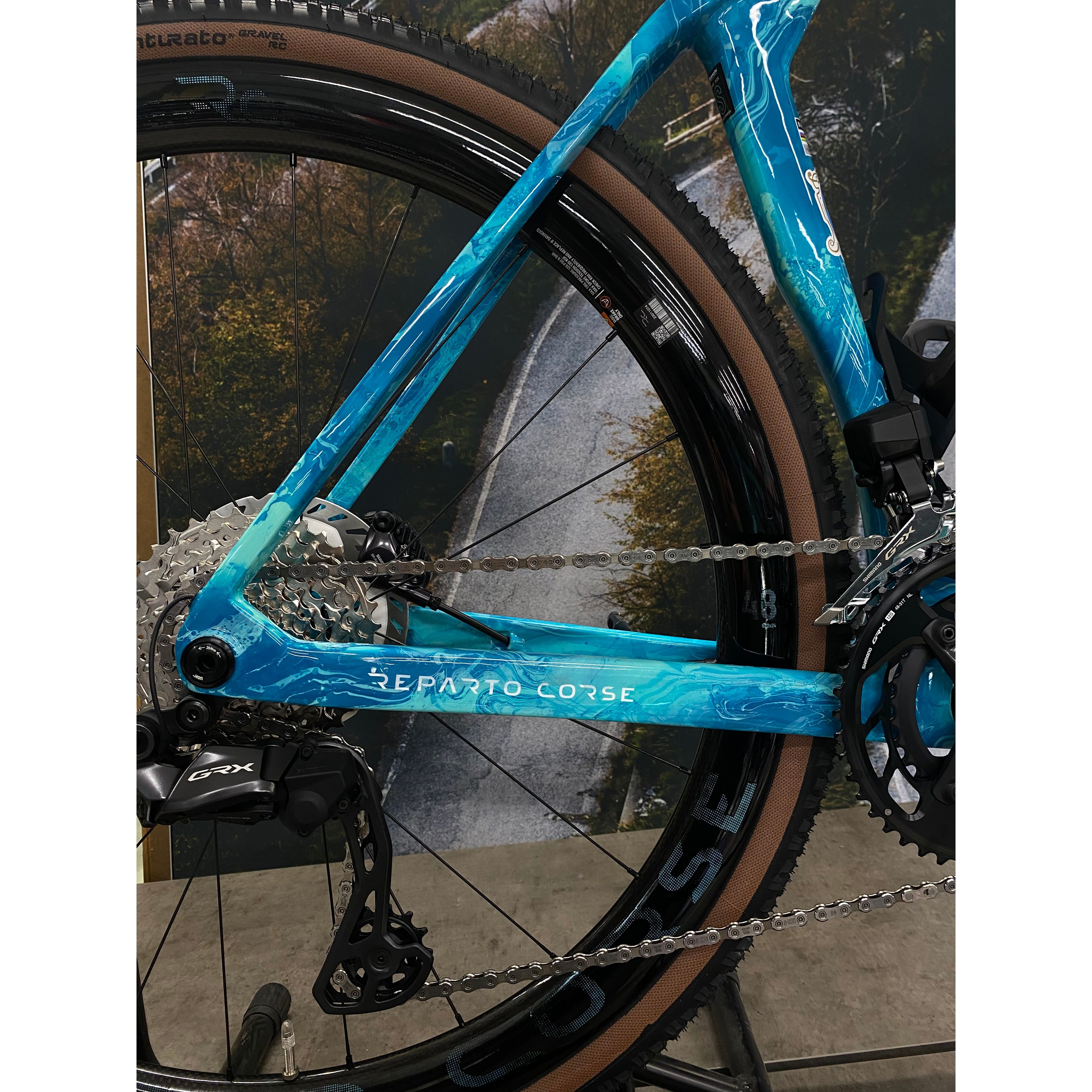 Officina Bianchi Impulso RC GRX Di2 - Bluemarine Drip