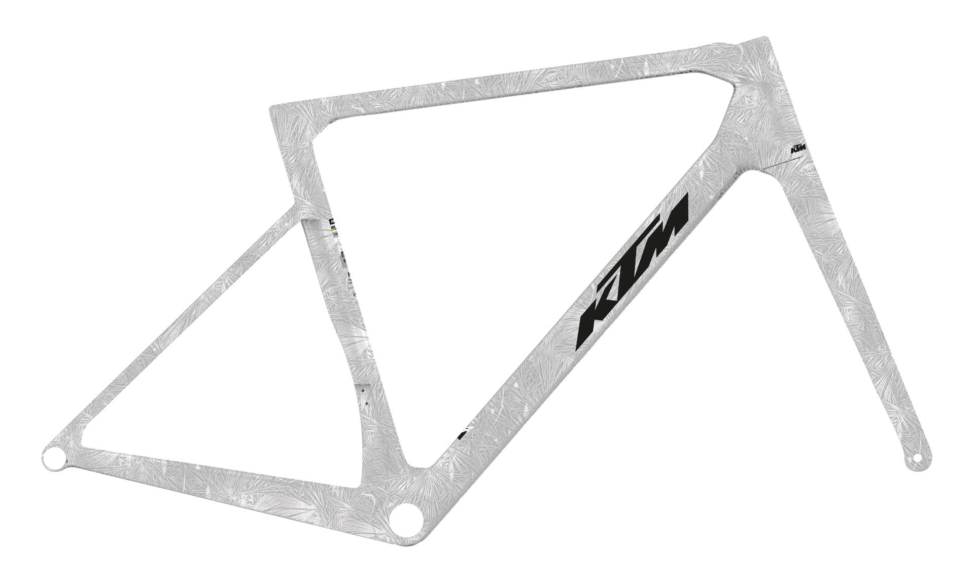KTM Revelator Alto Exonic Frameset - CRYSTAL WHITE
