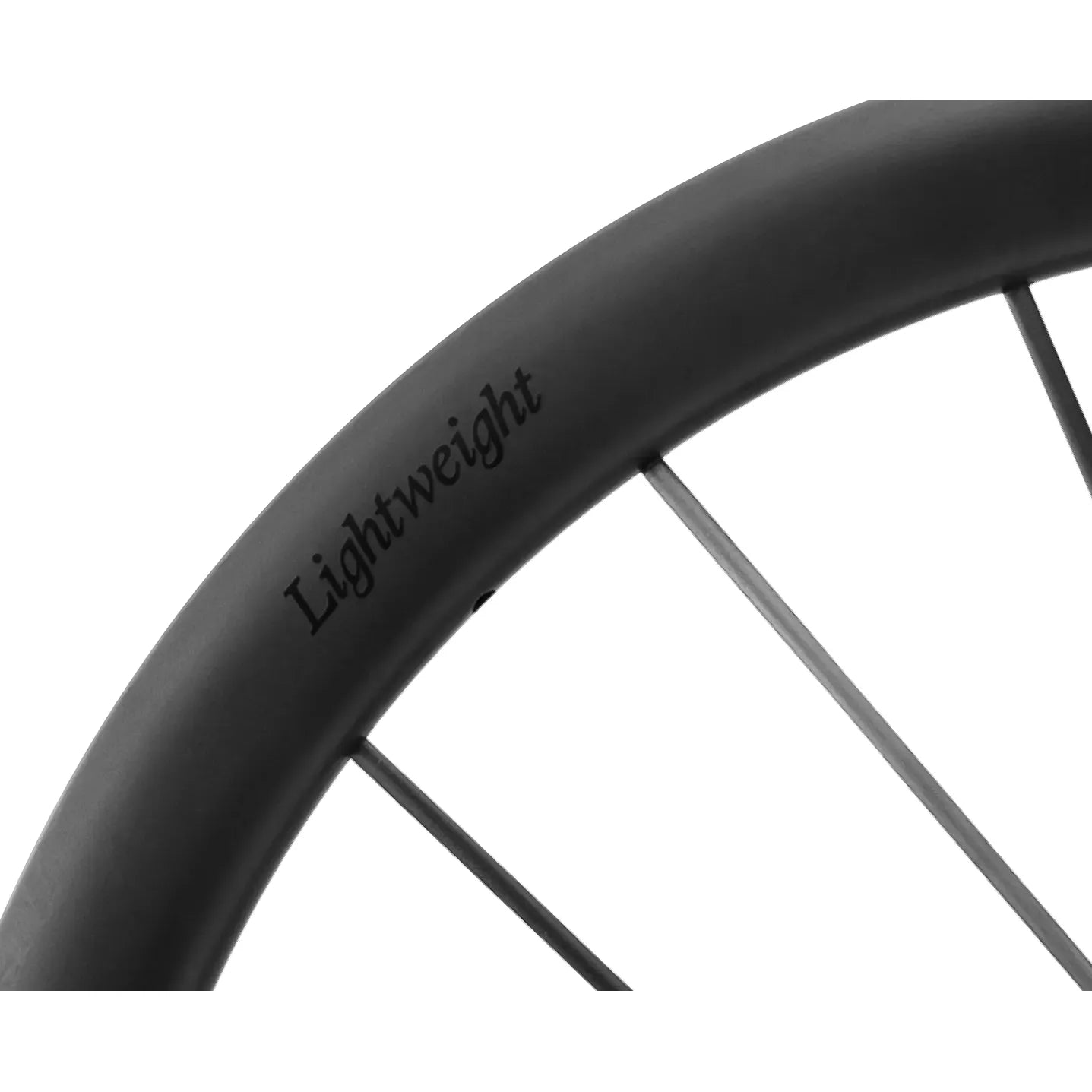 Lightweight MEILENSTEIN ART SCHWARZ EDITION - Coppia di Ruote in Carbonio