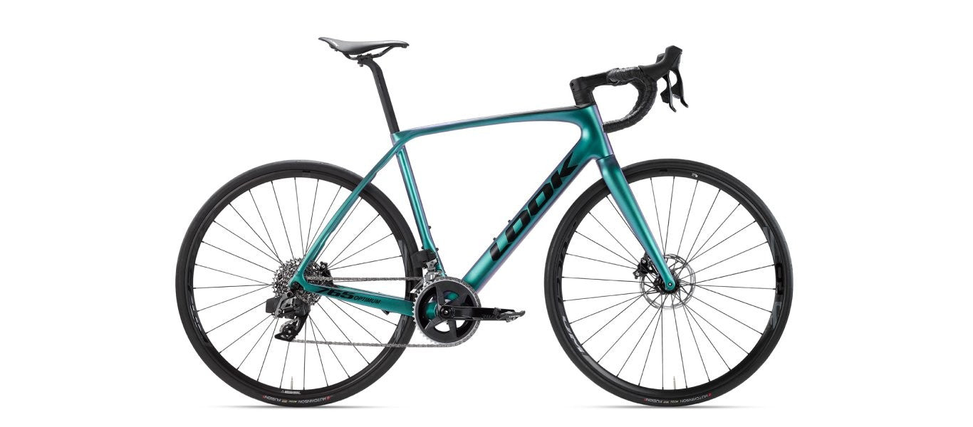 Bicicletta LOOK 765 Optimum 2 – Chameleon Green Blue