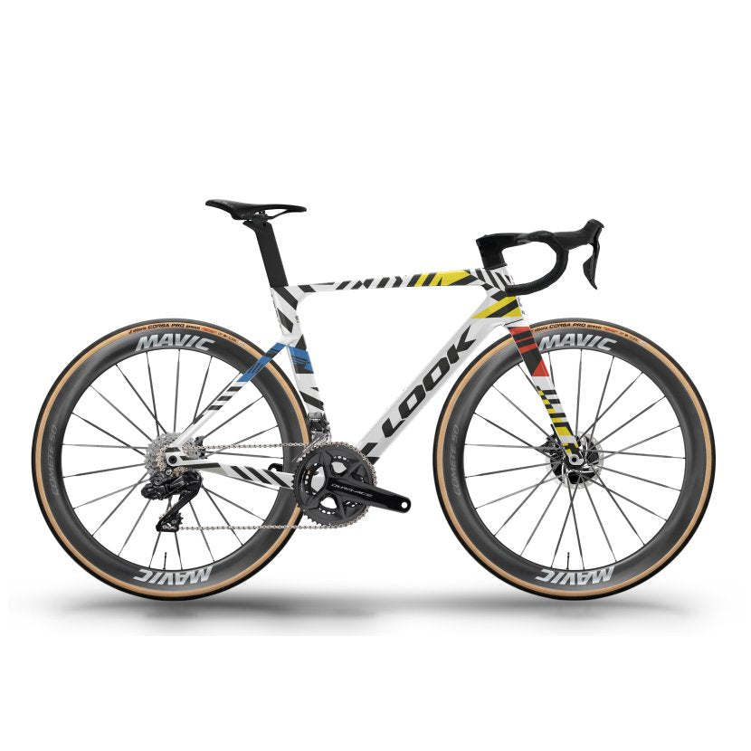 Bicicletta LOOK 795 Blade RS 3 Dura-Ace Di2 / Mavic Comete 50 SLR