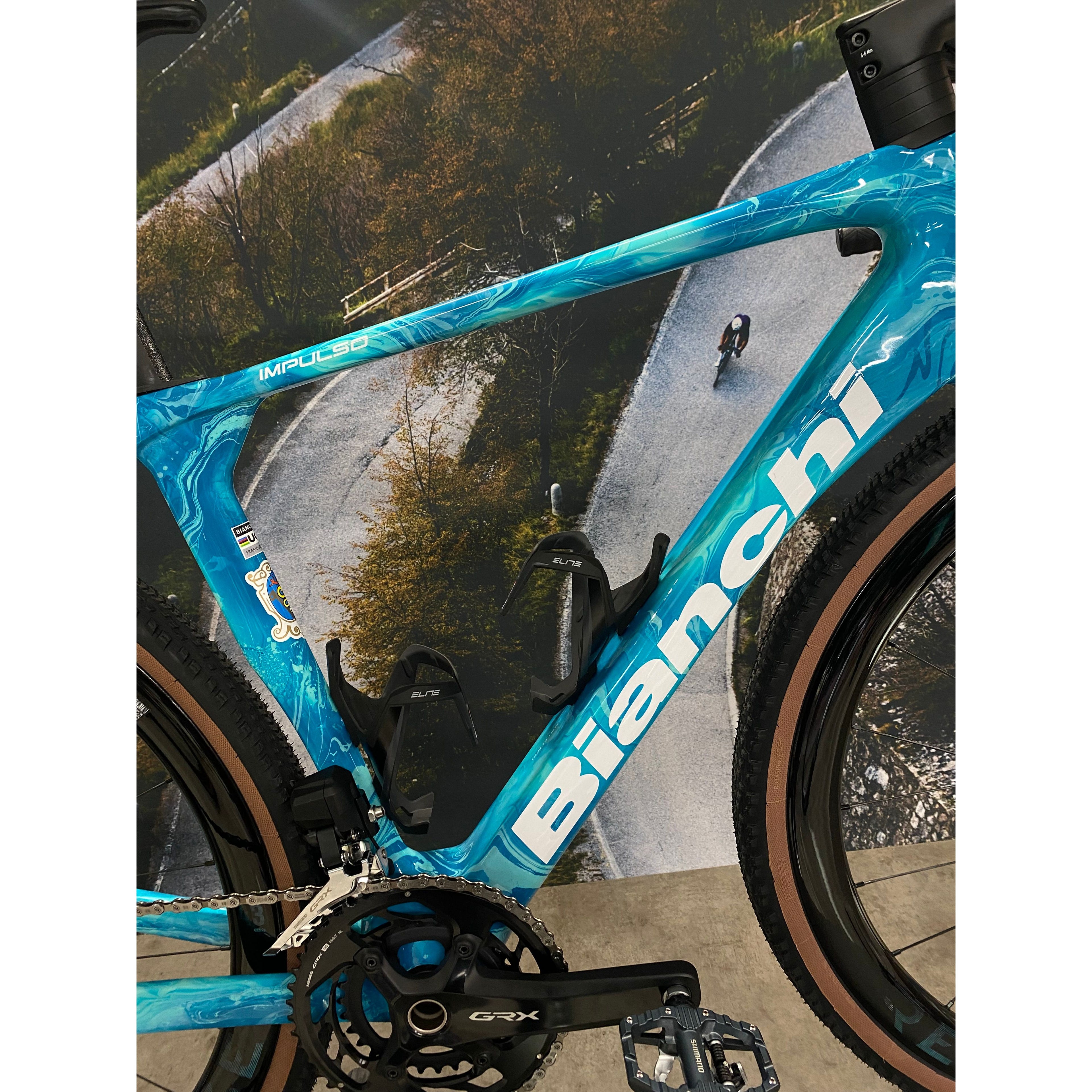 Officina Bianchi Impulso RC GRX Di2 - Bluemarine Drip