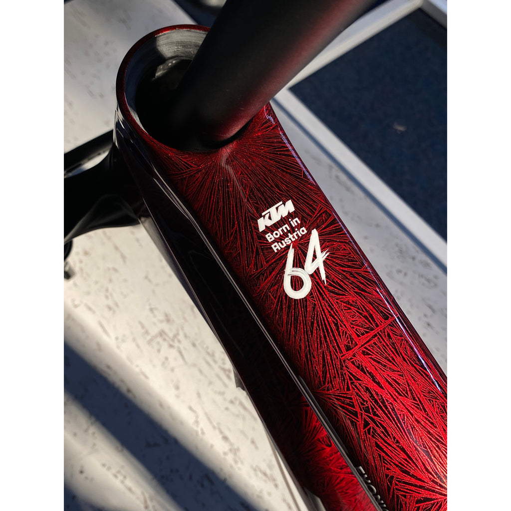 Scarp exonic mt evo 3 - Kit telaio Fox Factory 34 120 mm - Crystal Red