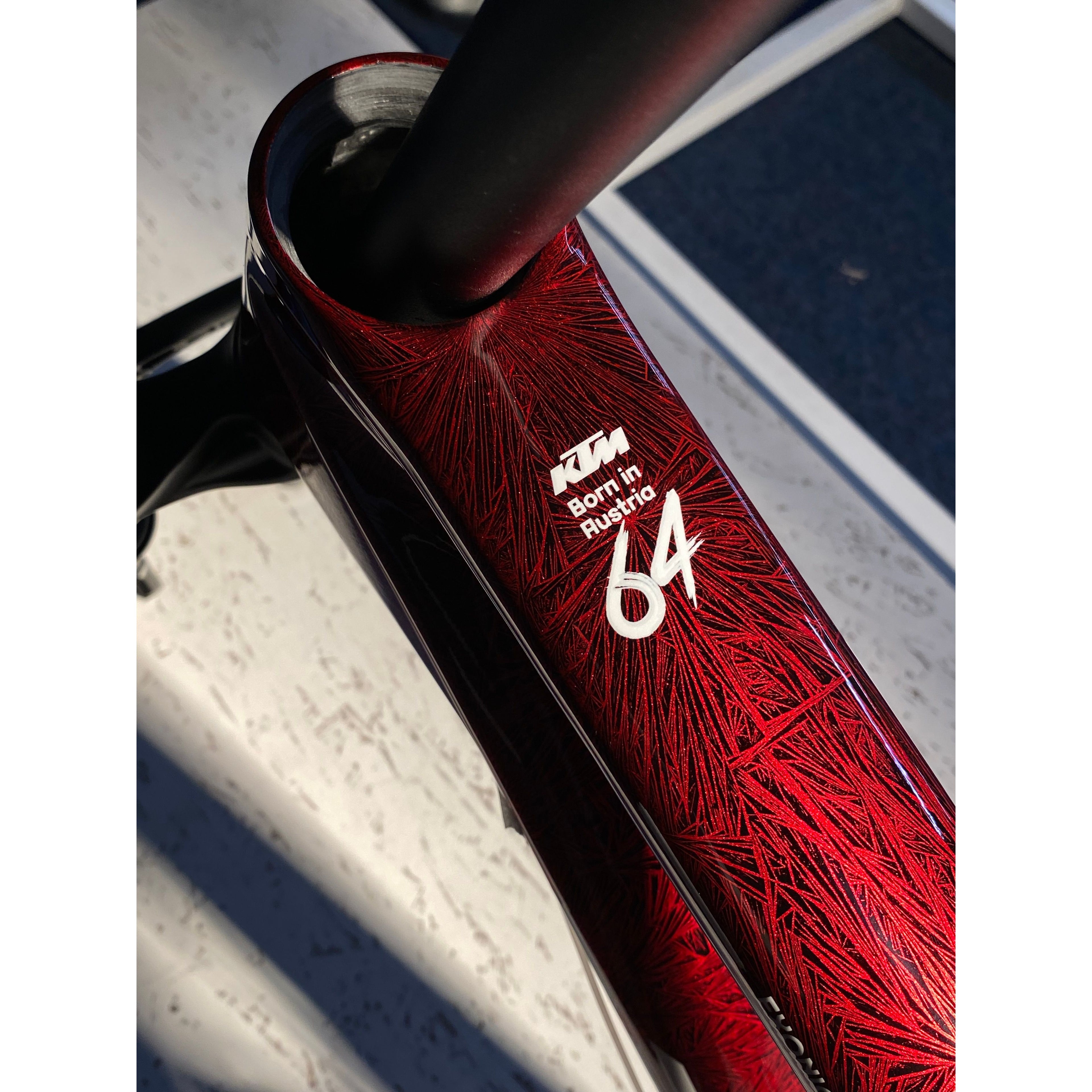 Scarp exonic mt evo 3 - Kit telaio Fox Factory 34 120 mm - Crystal Red