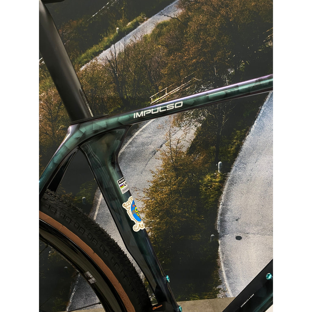 Officina Bianchi Impulso RC GRX Di2 - Chameleon Green