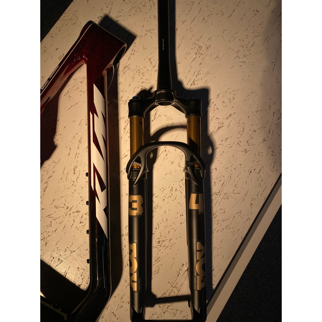 Scarp exonic mt evo 3 - Kit telaio Fox Factory 34 120 mm - Crystal Red