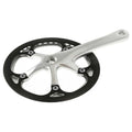 Guarnitura FIXED in alluminio con paracorona 46T