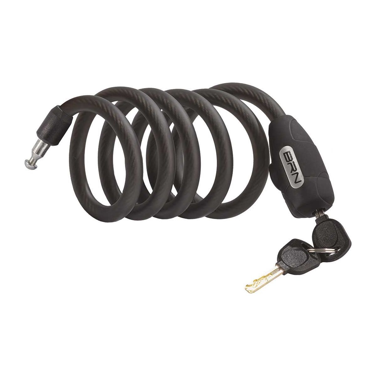 BRN Black Mamba Spiral Lock 180cm x 12mm 