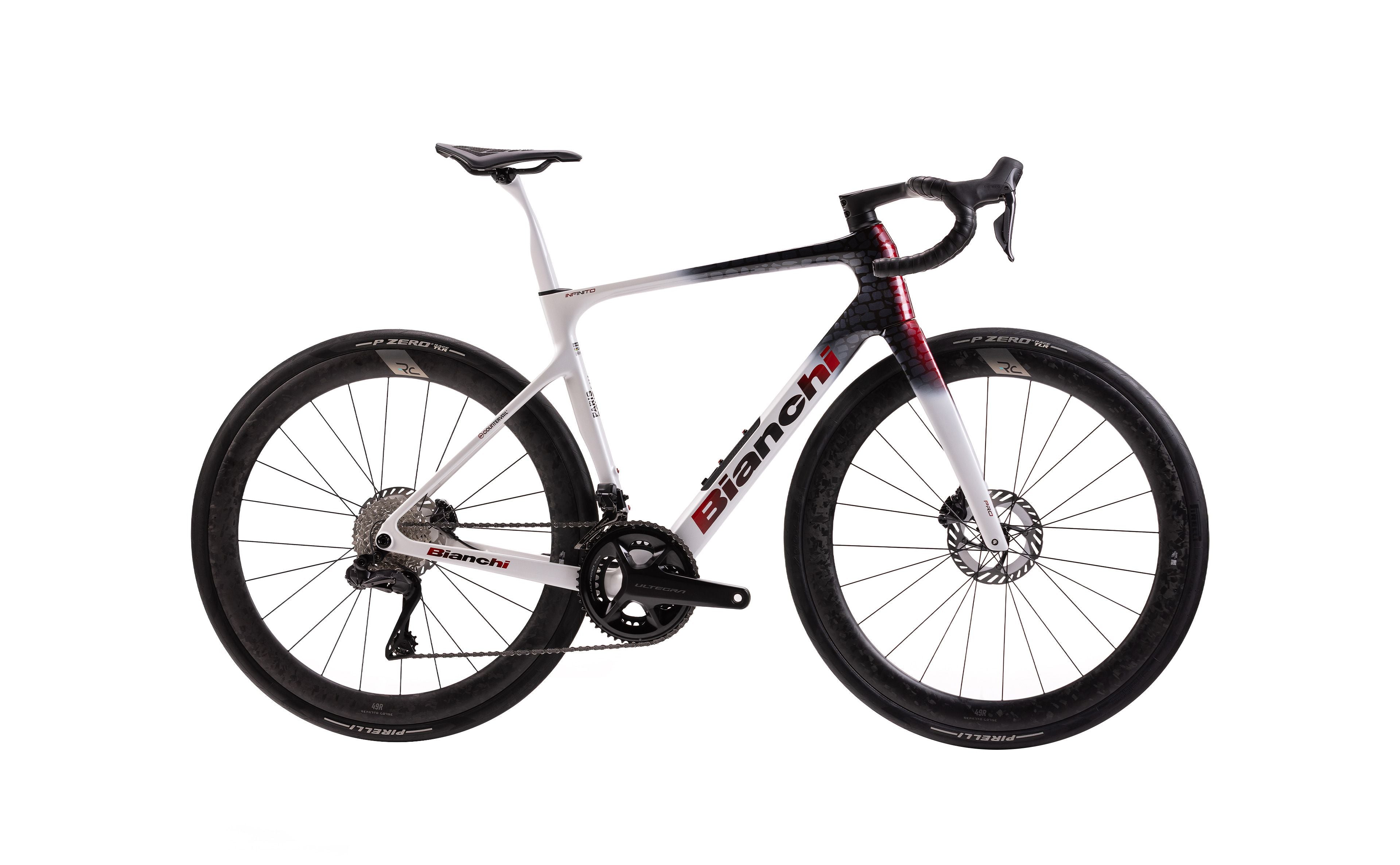 Bicicletta Bianchi Infinito Paris-Roubaix Edition