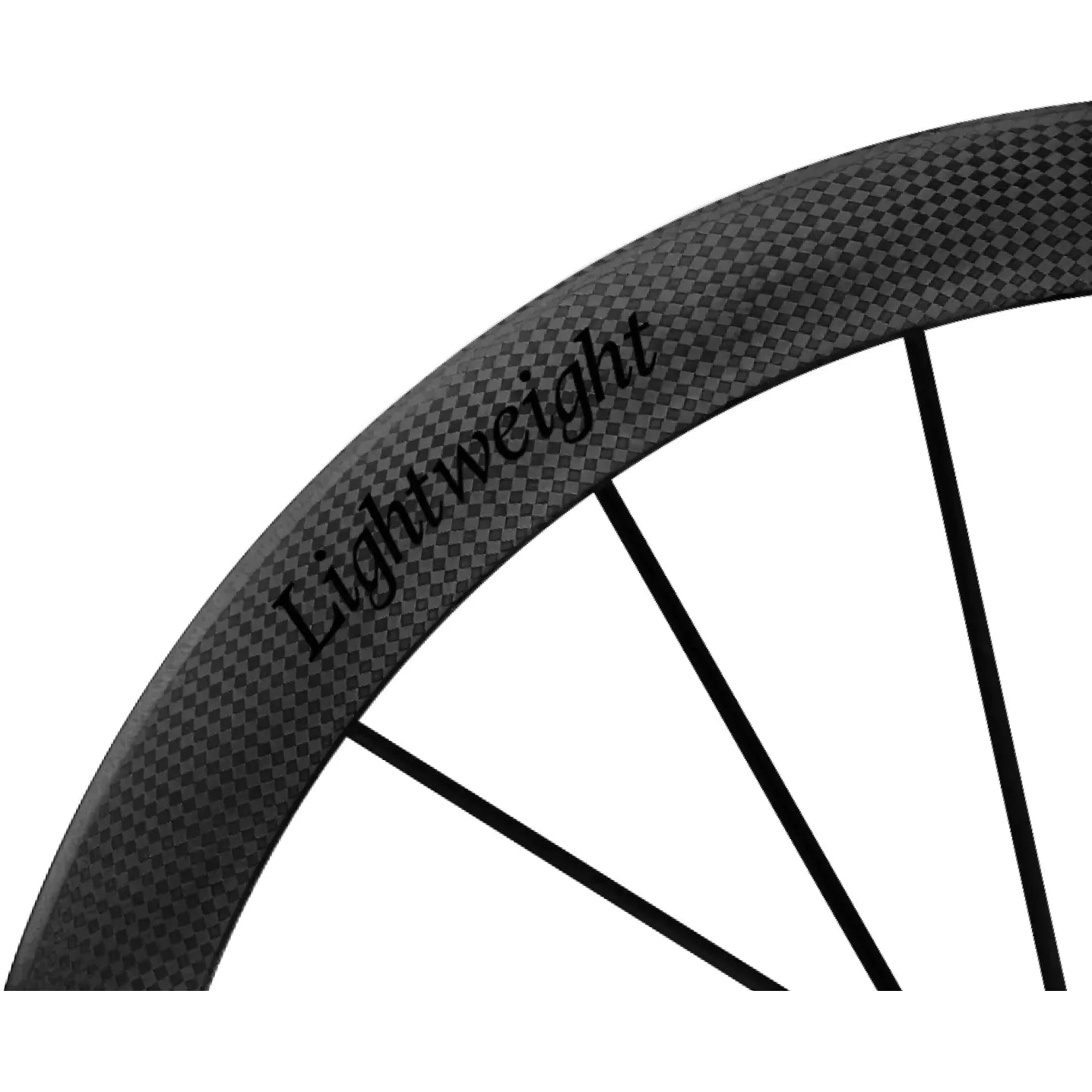Lightweight OBERMAYER EVO Schwarz Edition - Coppia di Ruote in Carbonio