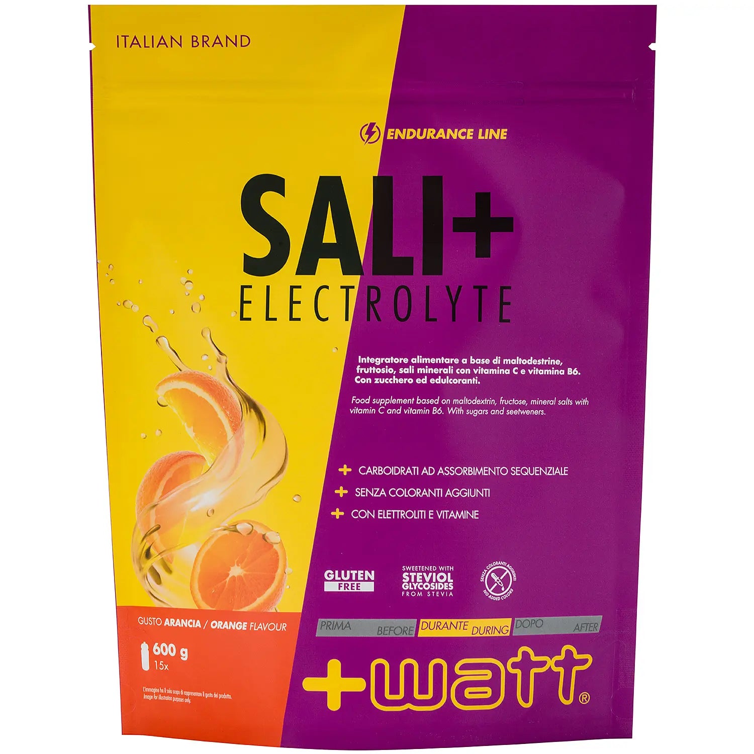 +WATT Sali+ Electrolyte Doypack 600g
