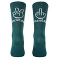 Sunday Monday cycling socks